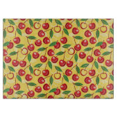さくらんぼパターン カッティングボード (正面)