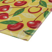 さくらんぼパターン カッティングボード (角)