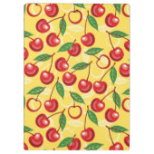 さくらんぼパターン クリップボード (裏面)