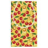 さくらんぼパターン スモールペーパーバッグ (裏面)