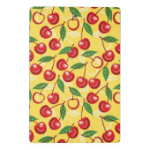 さくらんぼパターン ミニクリップボード (裏面)