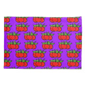 さくらんぼパターン 枕カバー (裏面)