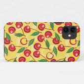 さくらんぼパターン Case-Mate iPhoneケース (裏面(横))