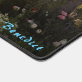 さくらんぼパーソナライズされたブロッサムビレッジデスクマット デスクマット (コーナー)