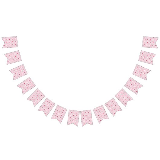 さくらんぼピクニックバナー バンティングフラッグ (全)