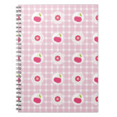 さくらんぼピクニックフォトノートブック ノートブック (正面)