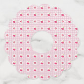 さくらんぼピクニックワインラベル ワイングラスタグ (正面)