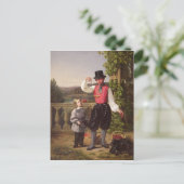 さくらんぼピッカー ポストカード (スタンド正面)