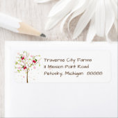 さくらんぼファーム住所 シール (インサイチュ)