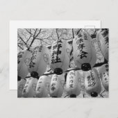 さくらんぼフェスティバル提灯：京都 ポストカード (正面/裏面)