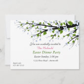 さくらんぼフラズイースターディナーパーティの招待状 招待状 (正面)