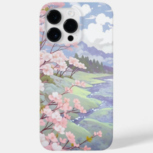 さくらんぼフラズパステルウォーターカラーランドスケープ Case-Mate iPhone 14 PRO MAXケース