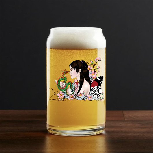 さくらんぼフラズフェアリーのドラゴンフレンドシップ ガラス缶