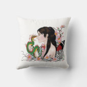 さくらんぼフラズフェアリーのドラゴンフレンドシップ クッション (裏面)