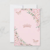 さくらんぼフラムスバラ金ゴールド蝶キンセアニラ サンキューカード (裏面)