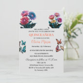 さくらんぼフラムスバラ金ゴールド蝶キンセアニラ 招待状 (スタンド正面)