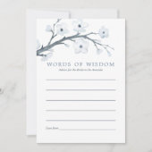 さくらんぼフラムスブライダルシャワーアドバイス 招待状 (正面)