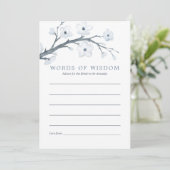 さくらんぼフラムスブライダルシャワーアドバイス 招待状 (スタンド正面)