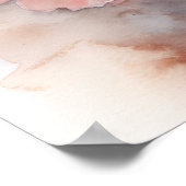 さくらんぼフラワーアートプリントポスター ポスター (角)