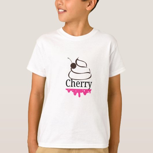 さくらんぼフルーツビテス Tシャツ (正面)