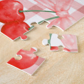 さくらんぼフルーツファースト誕生日パーティギフトガール ジグソーパズル (側面)