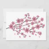 さくらんぼフローラツリーキンセアニラスウィート15招待状 招待状 (裏面)