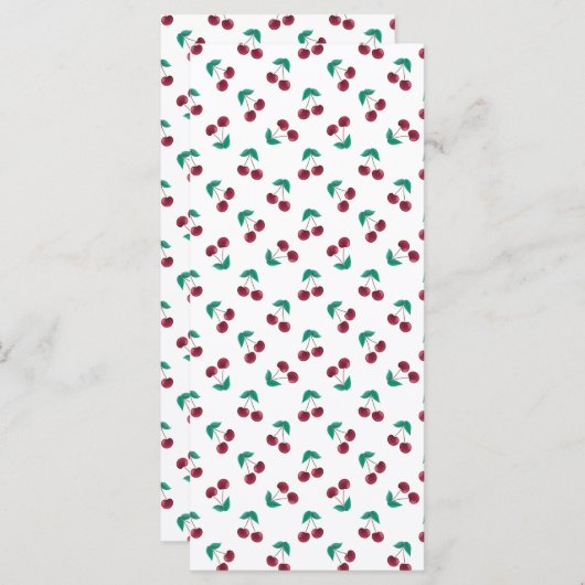 さくらんぼブックマーク (正面/裏面)