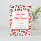 さくらんぼブライダルシャワー 招待状 (スタンド正面)