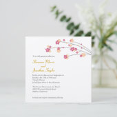 さくらんぼブラウス招待状 招待状 (スタンド正面)