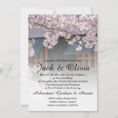 さくらんぼブラウズフラワーズ結婚式招待状 招待状 (正面)