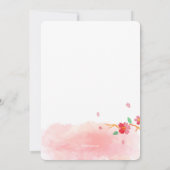 さくらんぼブラッズ記念サービス招待状 招待状 (裏面)