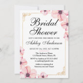 さくらんぼブラ日本のッサムシャワーの招待 招待状 (正面)