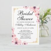 さくらんぼブラ日本のッサムシャワーの招待 招待状 (スタンド正面)