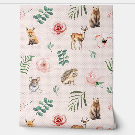 さくらんぼブルーパステル軟質壁紙転が 壁紙