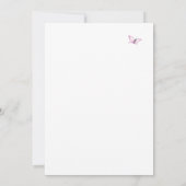 さくらんぼブロッサムこけし人形誕生日 カード (裏面)