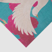 さくらんぼブロッサムと鳩 薄葉紙 (詳細)