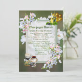 さくらんぼブロッサムのブランチの発表 招待状 (スタンド正面)