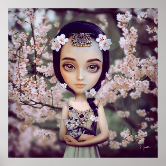 さくらんぼブロッサムのポスター ポスター (正面)