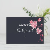 さくらんぼブロッサムの花嫁 招待状 (スタンド正面)