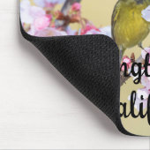 さくらんぼブロッサムアンドウォーブラーハンティントンビーチCA マウスパッド (コーナー)