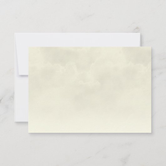 さくらんぼブロッサムウェディングRSVPカード 出欠カード (裏面)