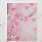 さくらんぼブロッサムウォーターカラー&ダマスエフエメラ (正面/裏面)