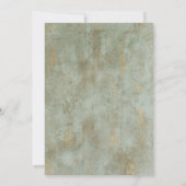 さくらんぼブロッサムエレガントフローラブライダルシャワー 招待状 (裏面)