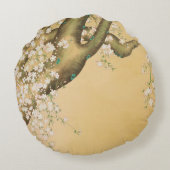 さくらんぼブロッサムオンザヒル ラウンドクッション (裏面)