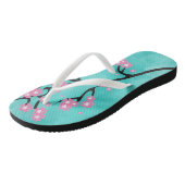 さくらんぼブロッサムオンティール（緑がかった色）ビーチサンダル ビーチサンダル (アングル)