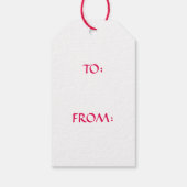 さくらんぼブロッサムギフトラベル ギフトタグ (裏面)