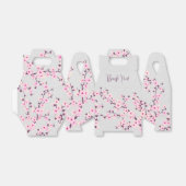 さくらんぼブロッサムグリッターカスタムサンキュー フェイバーボックス (折り畳みなし)