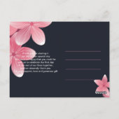 さくらんぼブロッサムサンキハガキ ポストカード (裏面)