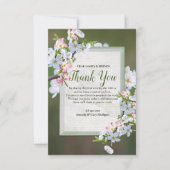 さくらんぼブロッサムサンキューカード 出欠カード (正面)