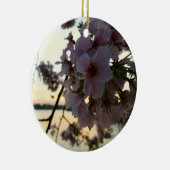 さくらんぼブロッサムサンセットinワシントンDC セラミックオーナメント (右)